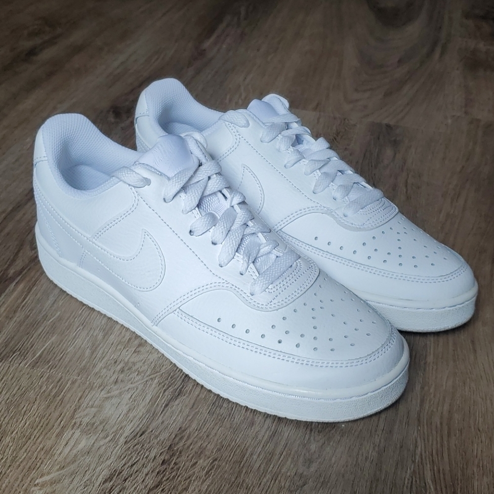 Womens Nike Court Vision Low White Size 8